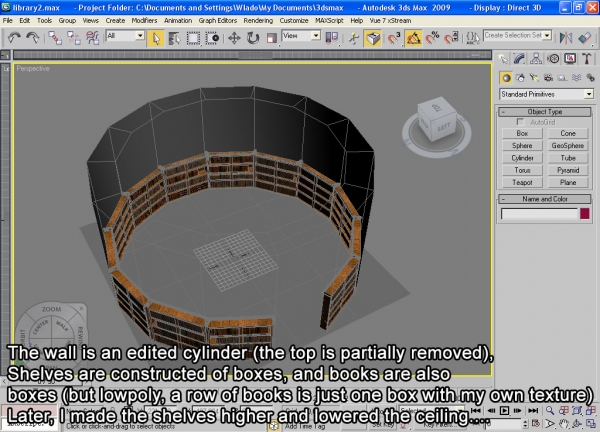 Creation of A Library...: Step 1